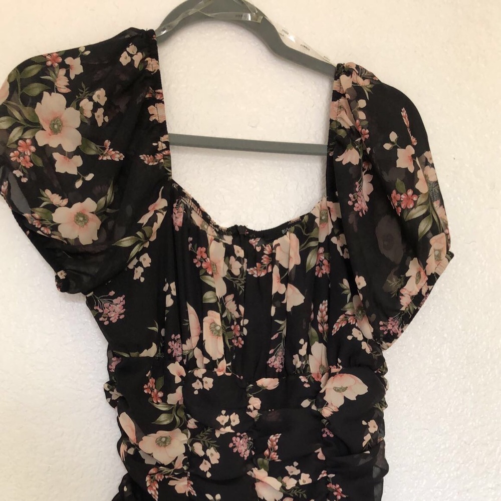 Off the shoulder floral dress